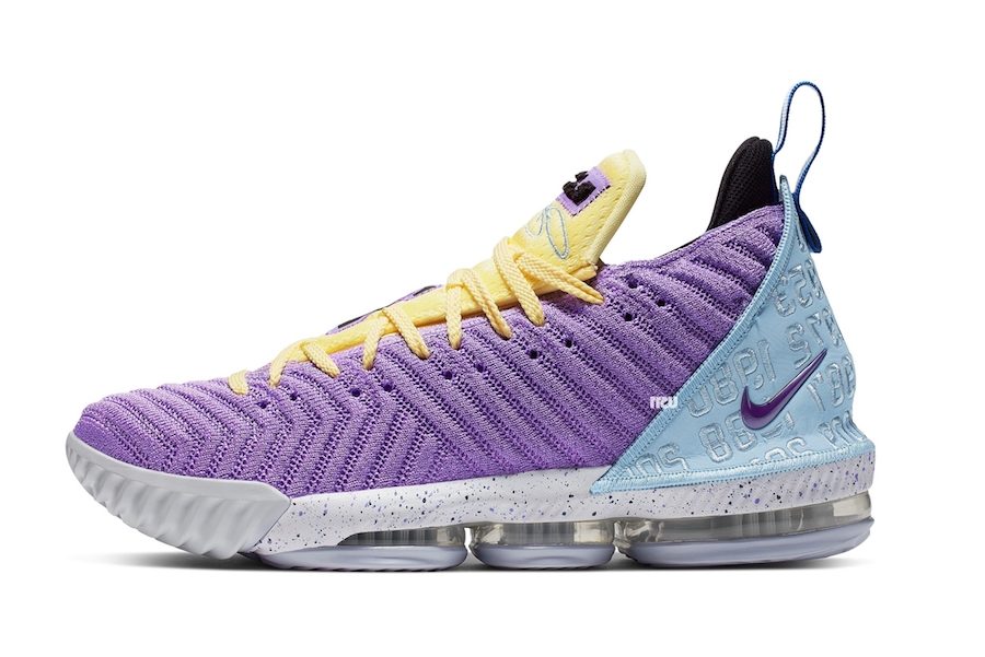 Nike LeBron 16 “Lakers” 货号：CK4765-500  No Tag 第2张