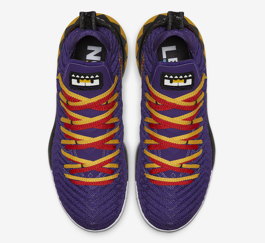 詹姆斯十六代 Nike LeBron 16“Martin” 货号：CI1520-500  lebron nike 第4张