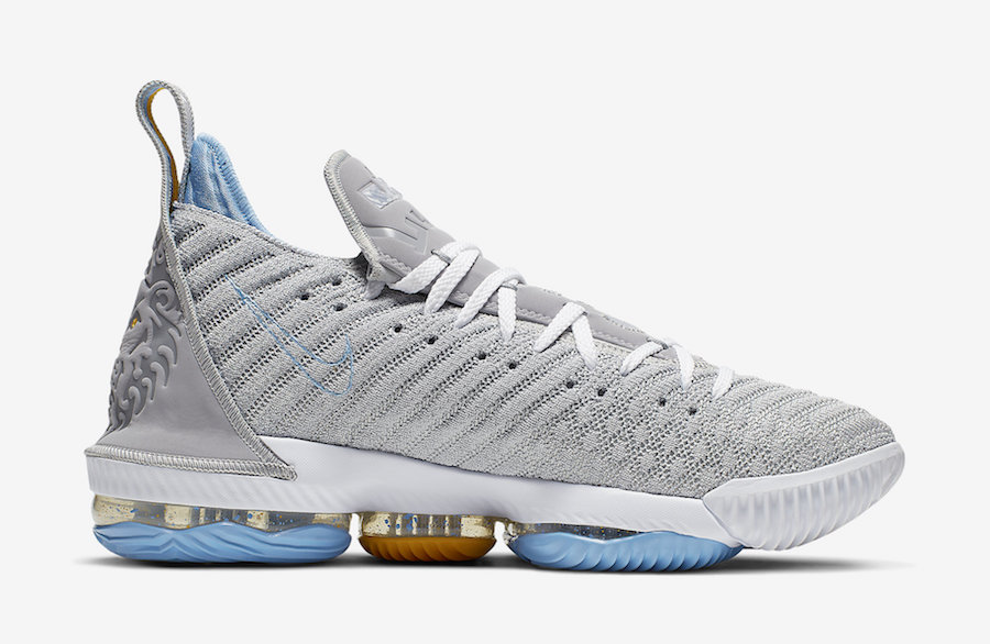 Nike LeBron 16 “MPLS” 詹姆斯十六代湖人配色，货号：CK4765-001  lebron nike 第3张