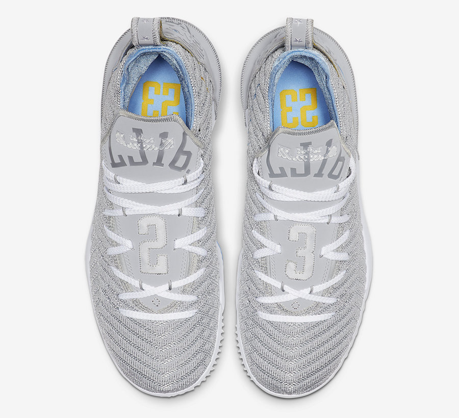 Nike LeBron 16 “MPLS” 詹姆斯十六代湖人配色，货号：CK4765-001  lebron nike 第4张