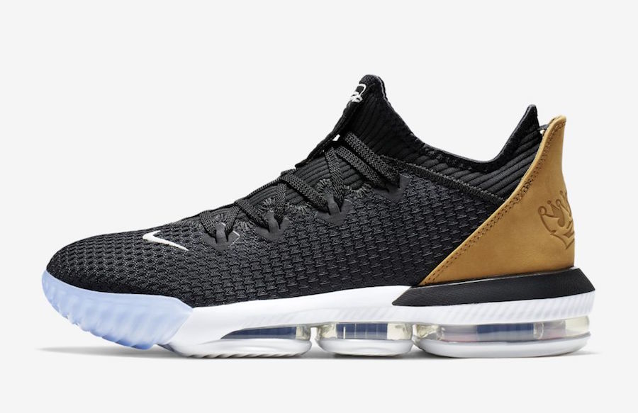 Nike LeBron 16 Low “Black and Tan” 货号：CI2668-001  No Tag 第2张