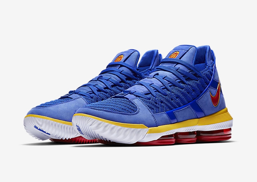 詹姆斯蓝超人 Nike LeBron 16 “Blue SuperBron” 货号：CD2450-400  No Tag 第1张