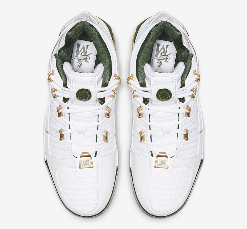 Nike Zoom LeBron 3 QS “SVSM Home” 货号：AO2434-102  lebron 第3张