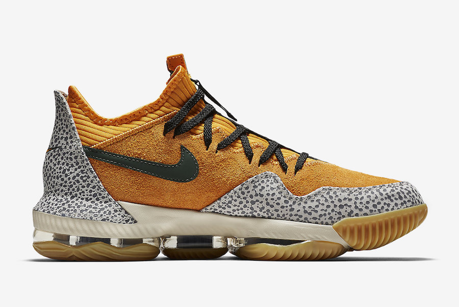 Nike LeBron 16 Low “Safari” 大理石配色，货号：CI3358-800  lebron low “safari” 第5张