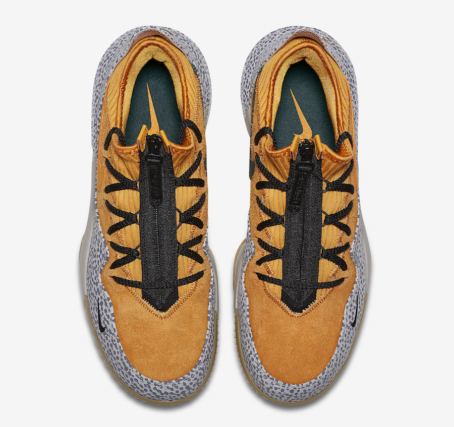 Nike LeBron 16 Low “Safari” 大理石配色，货号：CI3358-800  lebron low “safari” 第6张