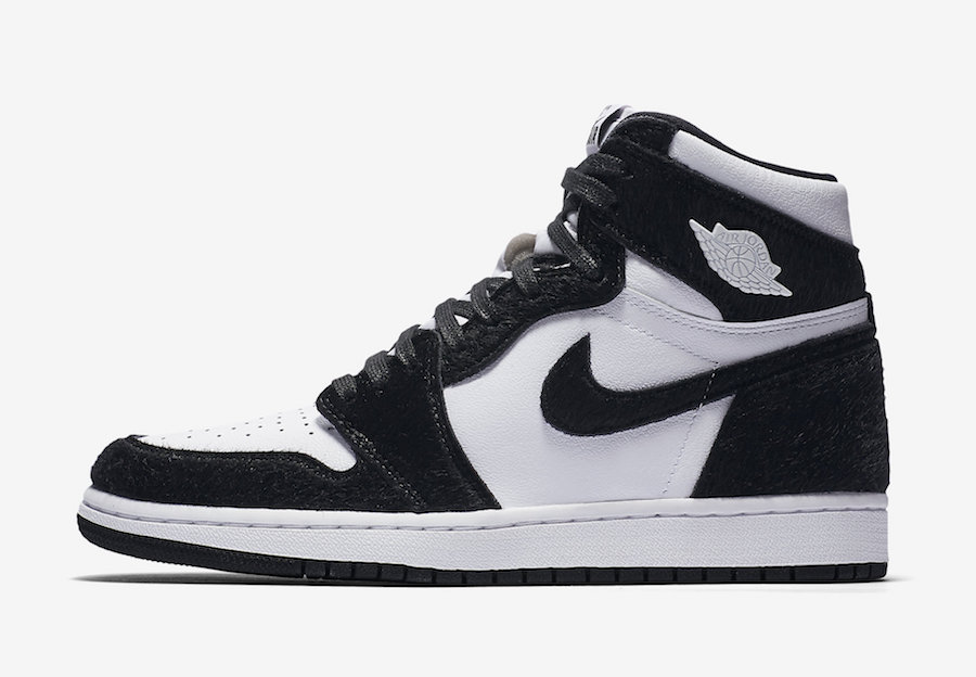 Air Jordan 1 High OG WMNS “Panda” 熊猫配色，货号：CD0461-007  air jordan wmns “panda” 第2张