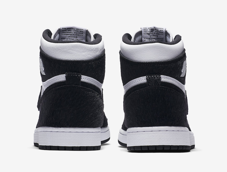 Air Jordan 1 High OG WMNS “Panda” 熊猫配色，货号：CD0461-007  air jordan wmns “panda” 第5张