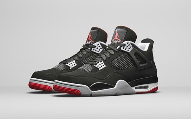 Air Jordan 4 “Bred” 货号: 308497-060  air jordan 第1张