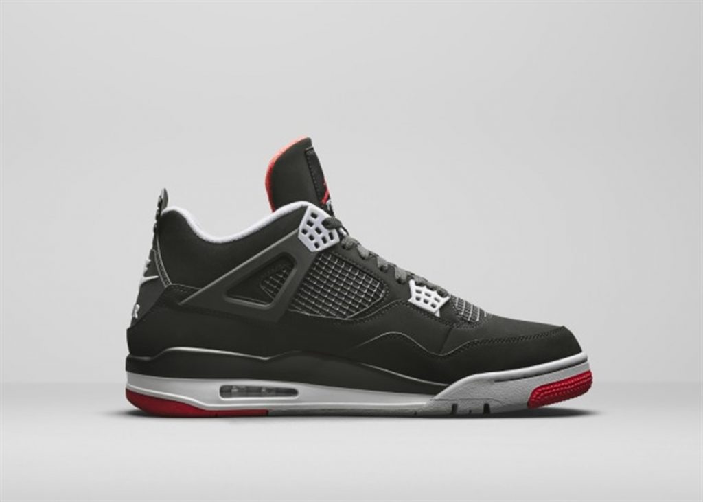 Air Jordan 4 “Bred” 货号: 308497-060  air jordan 第2张