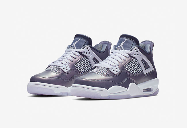 Air Jordan 4 “Monsoon Blue” SE GS 货号：BQ9043-400  air jordan 第1张