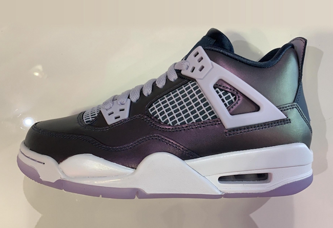 Air Jordan 4 GS “Monsoon Blue” 货号：BQ9043-400  air jordan “monsoon 第1张