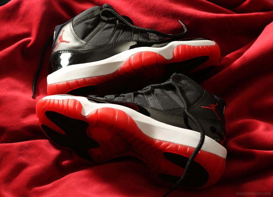 Air Jordan 11 “Bred” 2019年复刻版本，货号：378037-061  air jordan “bred 第1张