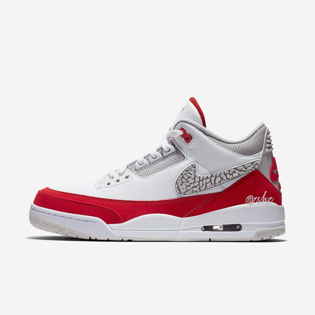 Air Jordan 3 Tinker 乔丹3代“换勾”，货号：CJ0939-100  air jordan 第4张