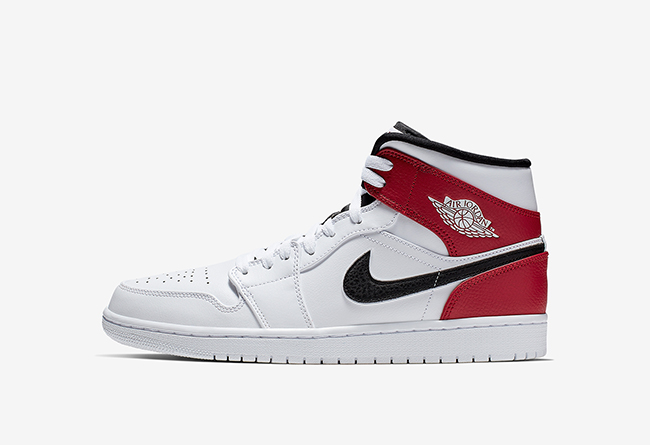 Air Jordan 1 Mid 货号：554724-116  air jordan 第1张