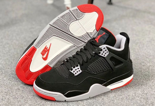 Air Jordan 4 “Bred” 货号：308497-060  air jordan “bred 第1张