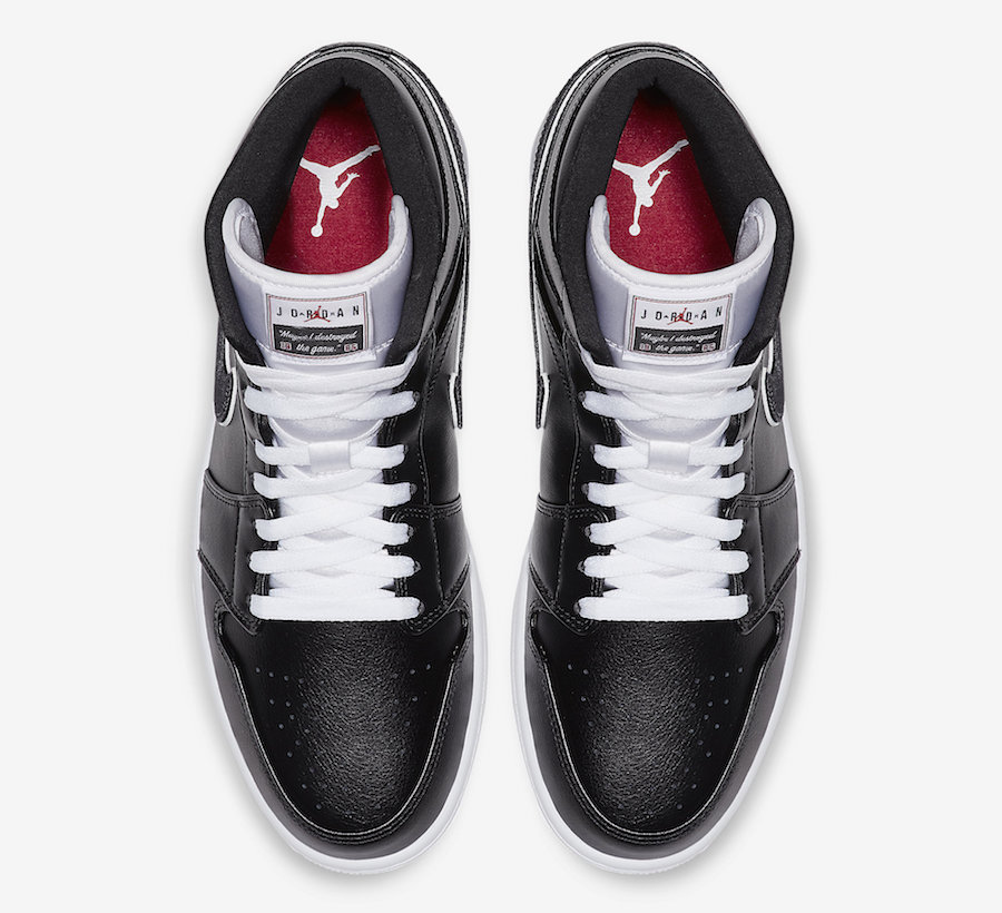 Air Jordan 1 Mid 货号：852542-016  air jordan 第4张