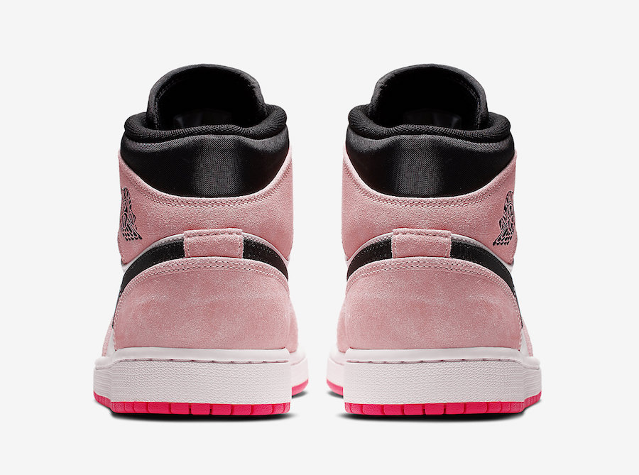 Air Jordan 1 Mid “Crimson Tint” 货号：852542-801  air jordan mid “crimson tint” “crimson” 第5张