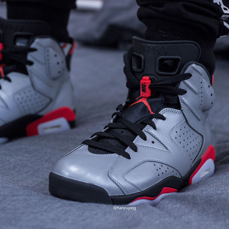 Air Jordan 6 “Reflective Silver” 货号：CI4072-001  air jordan 第1张