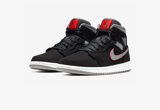 Air Jordan 1 Mid 货号：554724-060  air jordan 第1张