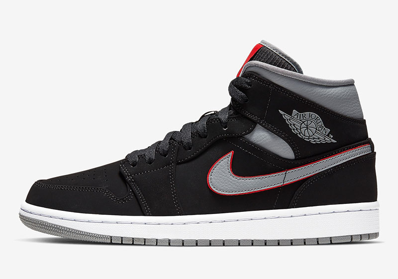 Air Jordan 1 Mid 货号：554724-060  air jordan 第2张