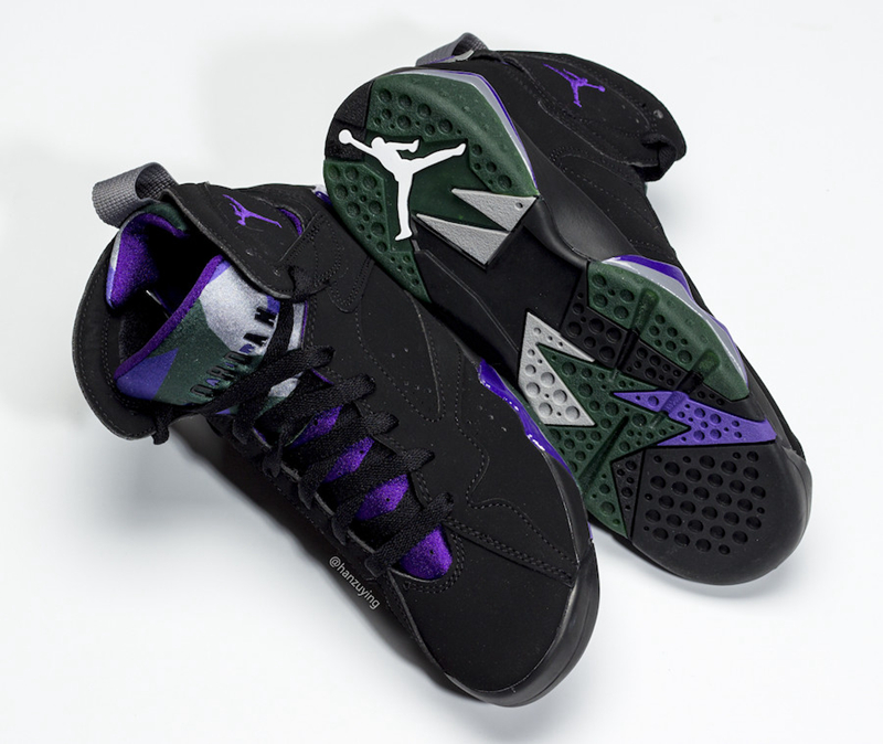 Air Jordan 7 “Ray Allen” 雷阿伦雄鹿，货号：304775-053  air jordan 第5张