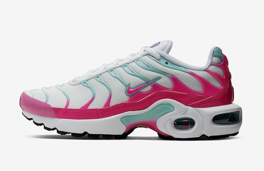 Nike Air Max Plus GS 南海岸，货号：718071-102  air max plus 第2张