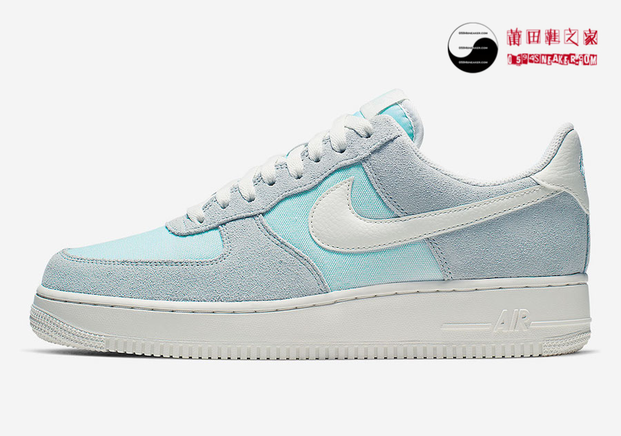 Nike Air Force 1 湖水蓝配色，货号：AQ8741-400  No Tag 第2张