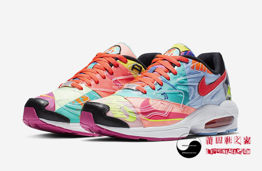 atmos x Nike Air Max2 Light 货号：CJ6200-001  nike air “light 第1张