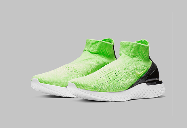 Nike Rise React Flyknit “Lime Blast” 货号：AV5554-330  flyknit “lime react rise 第1张