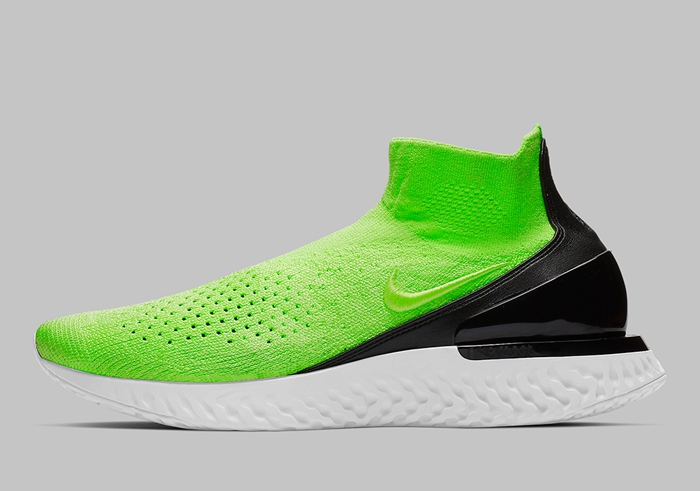 Nike Rise React Flyknit “Lime Blast” 货号：AV5554-330  flyknit “lime react rise 第2张