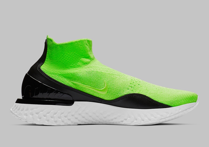 Nike Rise React Flyknit “Lime Blast” 货号：AV5554-330  flyknit “lime react rise 第3张