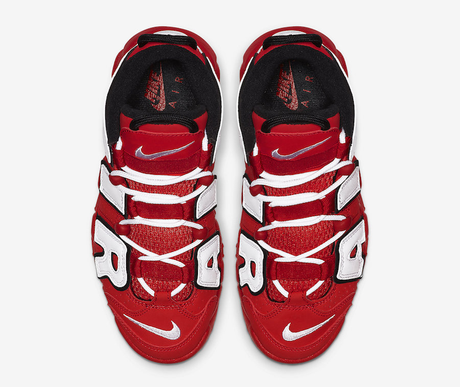 Nike Air More Uptempo GS 货号：CD9402-600  air more uptempo nike 第3张