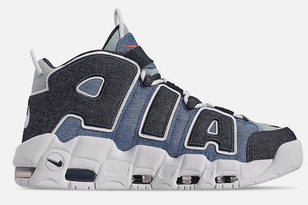 耐克皮蓬大A 丹宁 Nike Air More Uptempo “Denim” 货号 CJ6125-100  耐克皮蓬 第2张