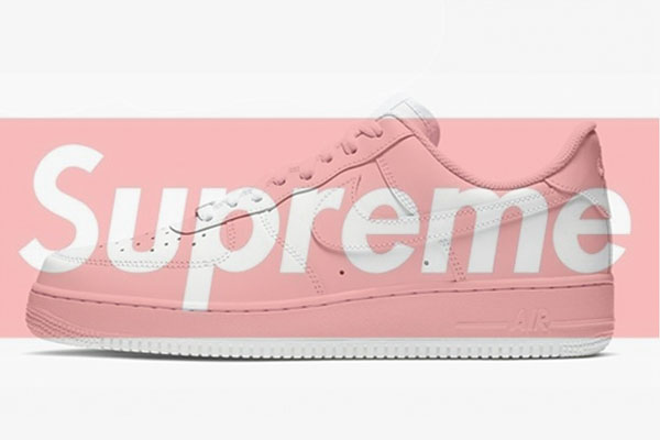 Supreme x Nike Air Force 1 Low 货号 CU9225-100、CU9225-001