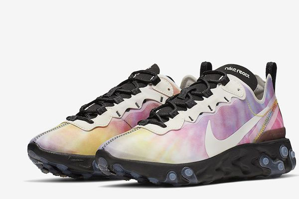 Nike React Element 55 “Tie Dye” 货号 CJ6896-901  第1张