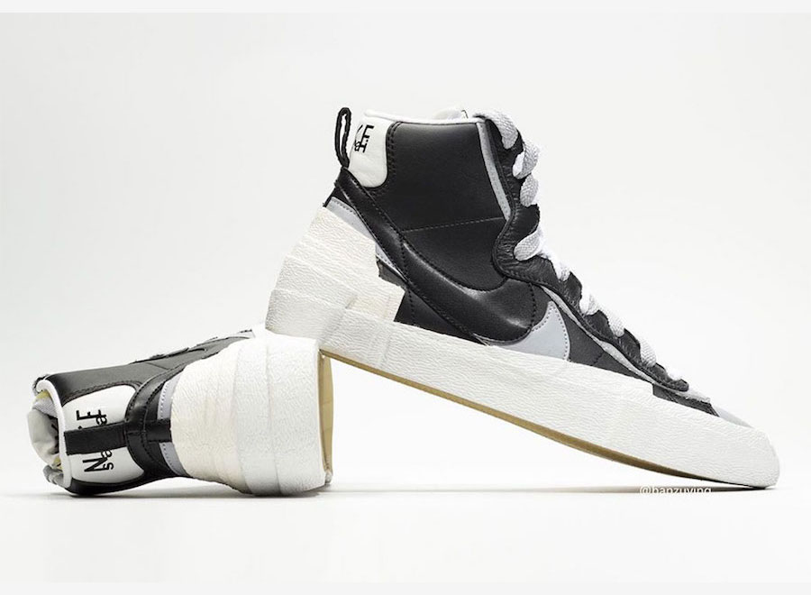 Sacai x Nike Blazer Mid 货号 BV0062-002  第3张