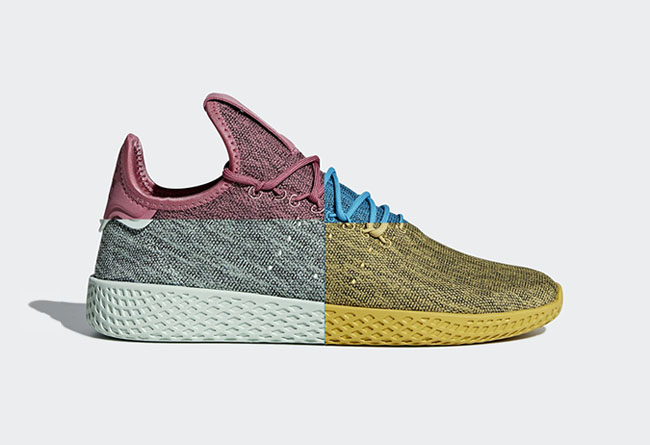 菲董联名 Pharrell Williams x adidas Tennis Hu 货号 DB2858、DB2859、DB2860、DB2861