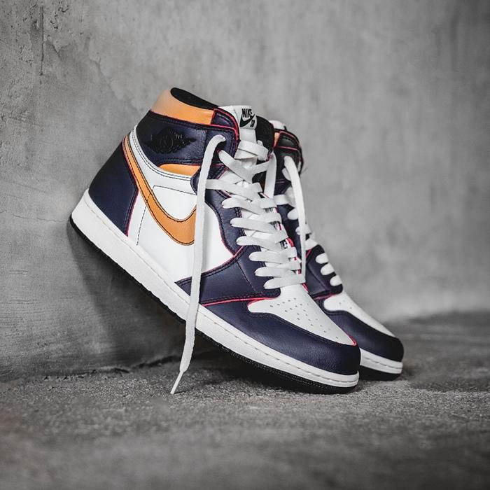 Nike SB x Air Jordan 1 “LA to Chicago” 货号  CD6578-507 第2张