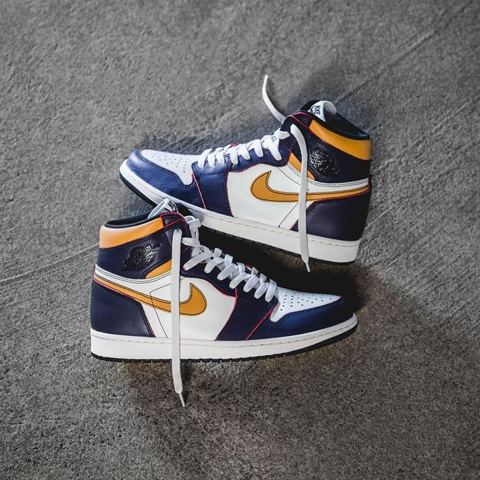 Nike SB x Air Jordan 1 “LA to Chicago” 货号  CD6578-507 第3张