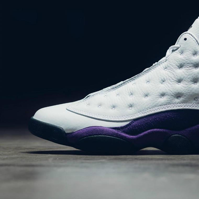 Air Jordan 13 “Lakers” 乔13湖人配色，货号 414571-105  第2张