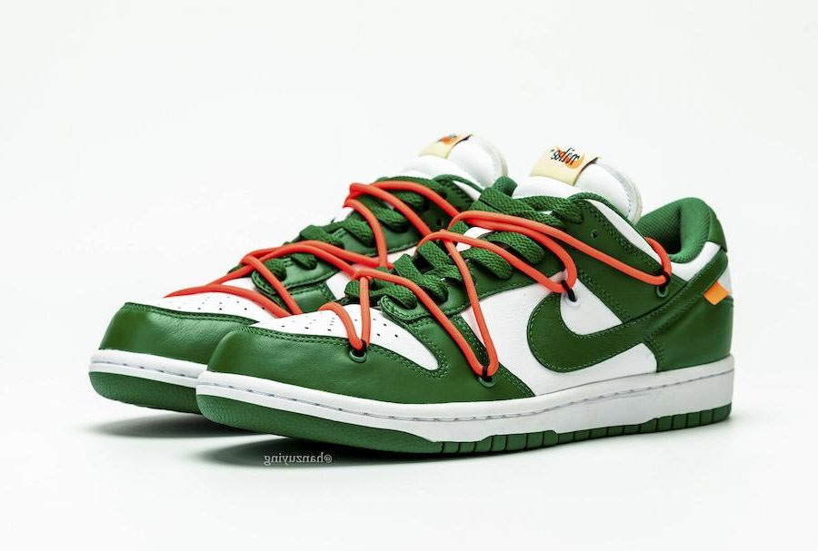 Off-White x Nike Dunk Low 货号 CT0856-600、CT0856-700​​​​​​​、CT0856-100  OFF-WHITE 联名 第4张