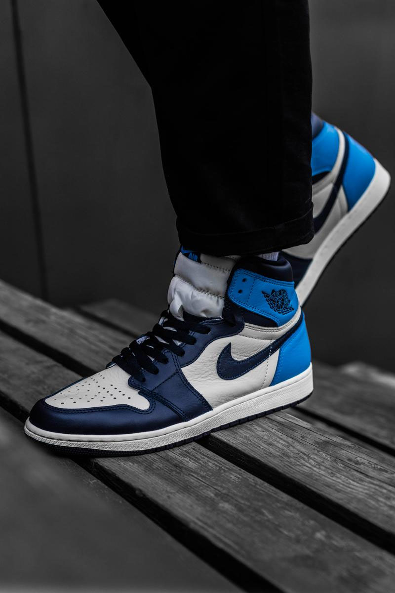 Air Jordan 1 Retro High OG “Obsidian” 黑曜石 货号 555088-140  第2张