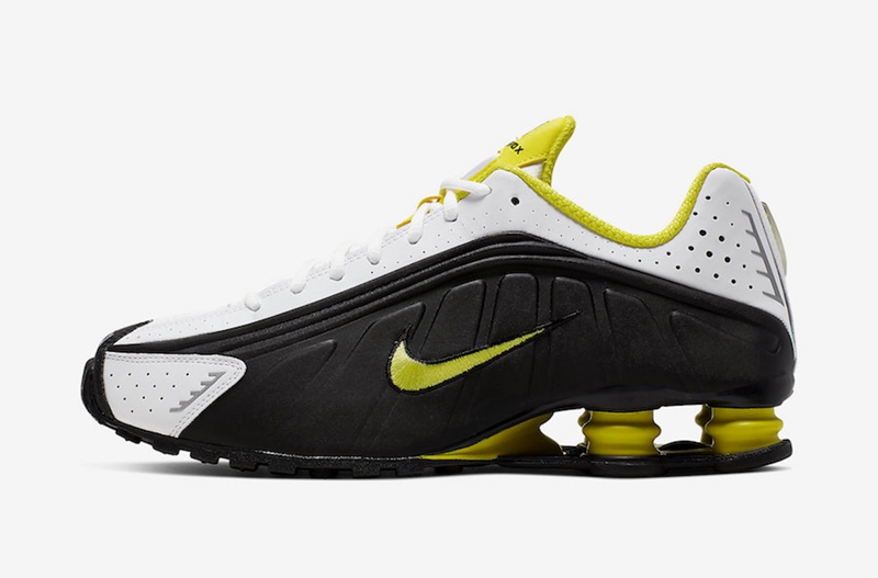 Nike Shox R4 “Dynamic Yellow” 货号 104265-048  耐克运动鞋 第2张