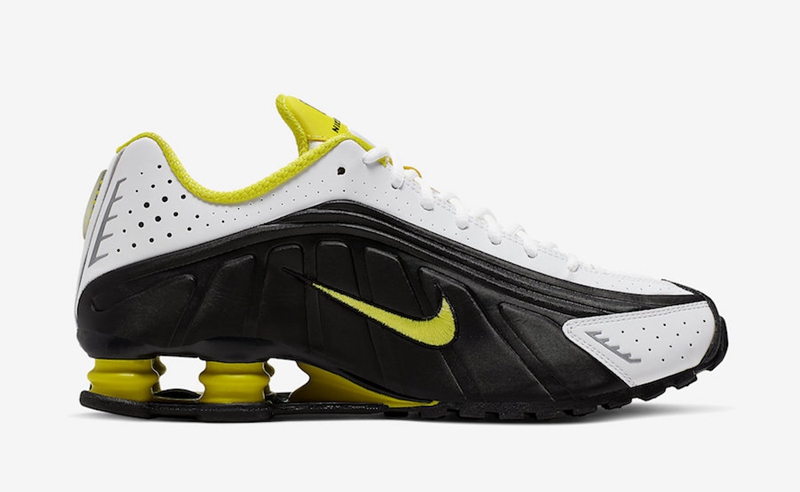 Nike Shox R4 “Dynamic Yellow” 货号 104265-048  耐克运动鞋 第3张