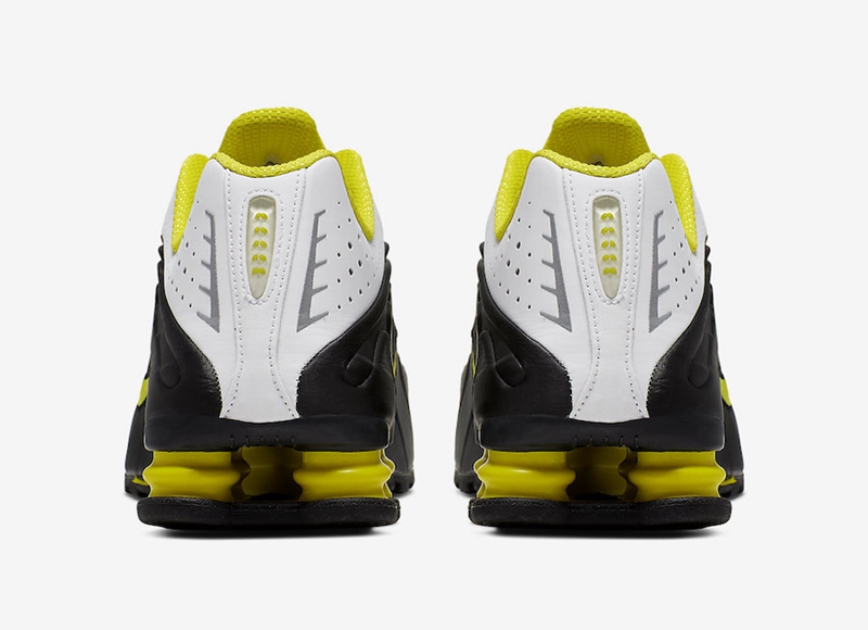 Nike Shox R4 “Dynamic Yellow” 货号 104265-048  耐克运动鞋 第5张