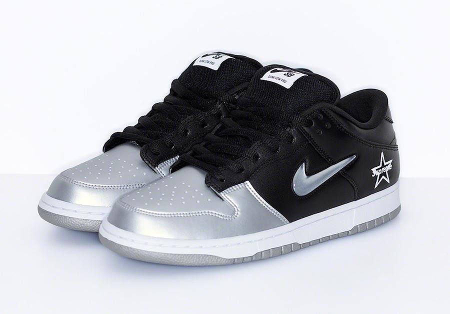 Supreme x Nike SB Dunk Low 货号 CK3480-001、CK3480-600、CK3480-700  联名运动鞋 第2张