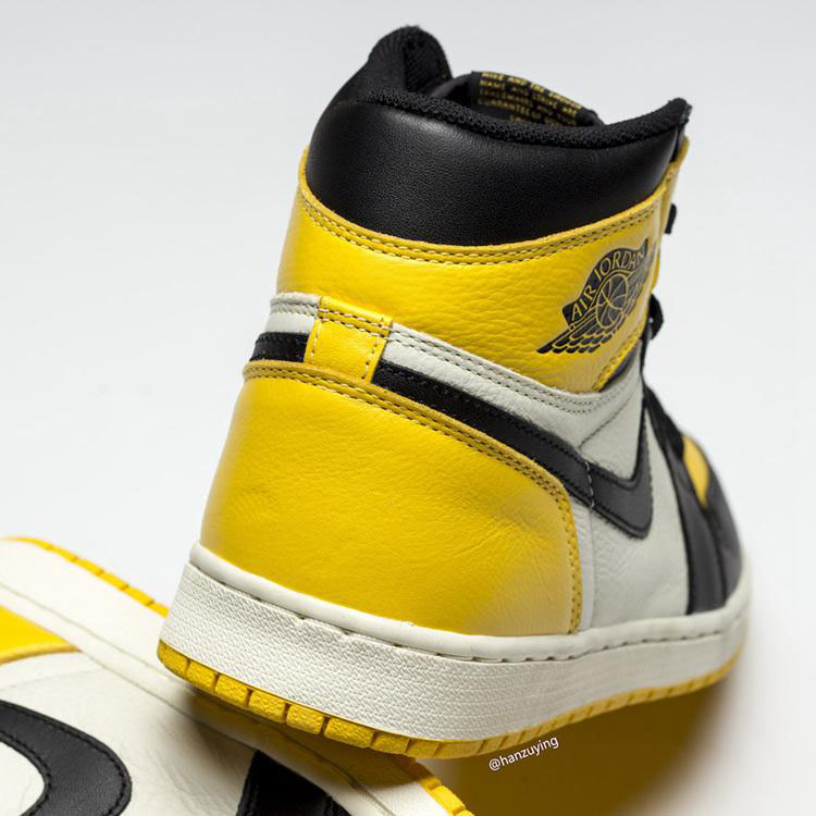 Air Jordan 1 Retro High OG “Yellow Toe” 黄脚趾 货号 AR1020-700  乔丹 乔丹运动鞋 第6张