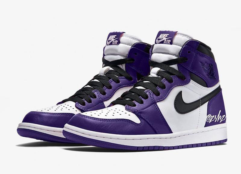 Air Jordan 1 High OG“Court Purple” 恶人紫，货号 555088-500