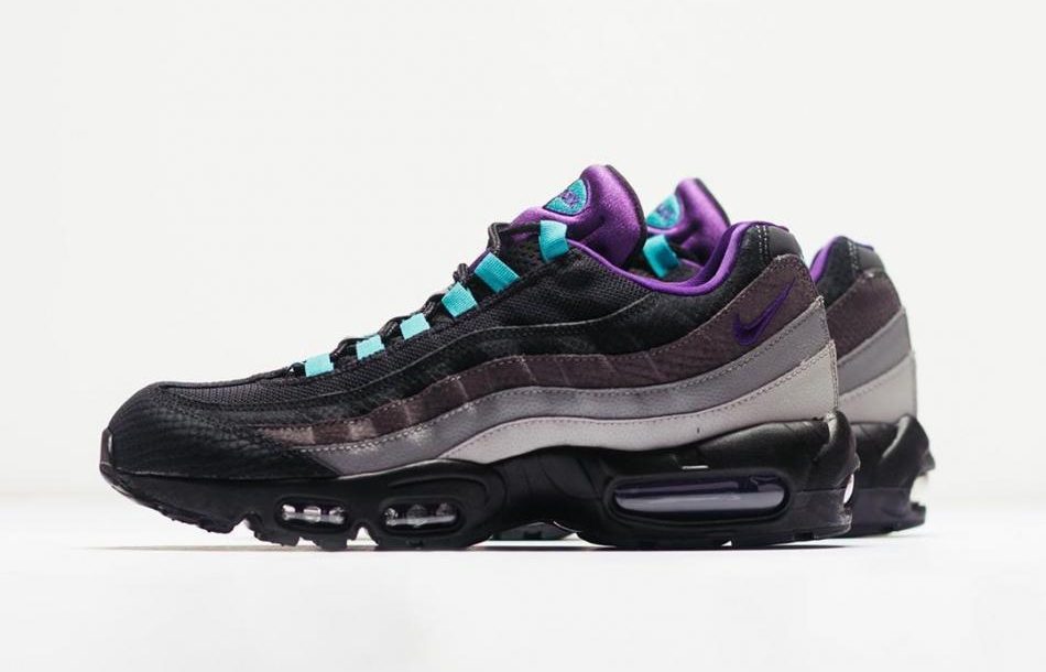 Nike Air Max 95 紫葡萄配色，货号 AO2450-002