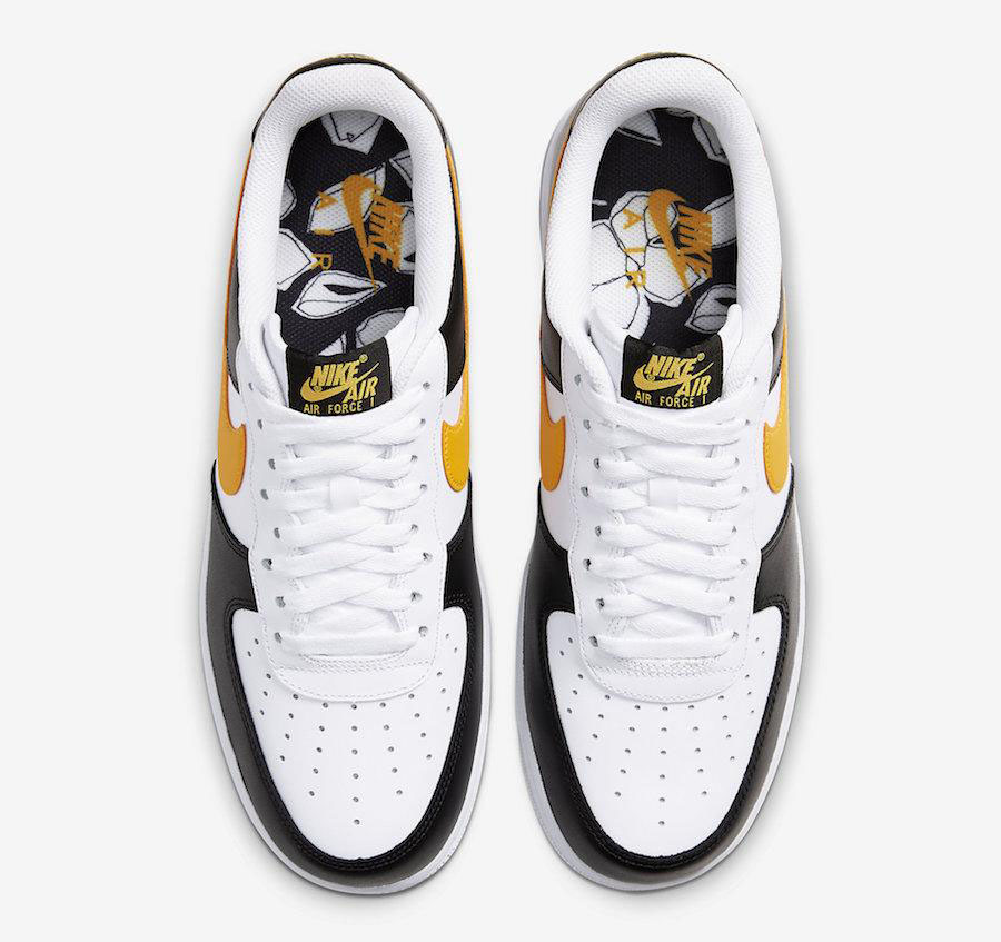 Nike Air Force 1 Low “Taxi” 黑黄撞色，货号 CK0806-001  耐克空军一号 耐克运动鞋 第4张